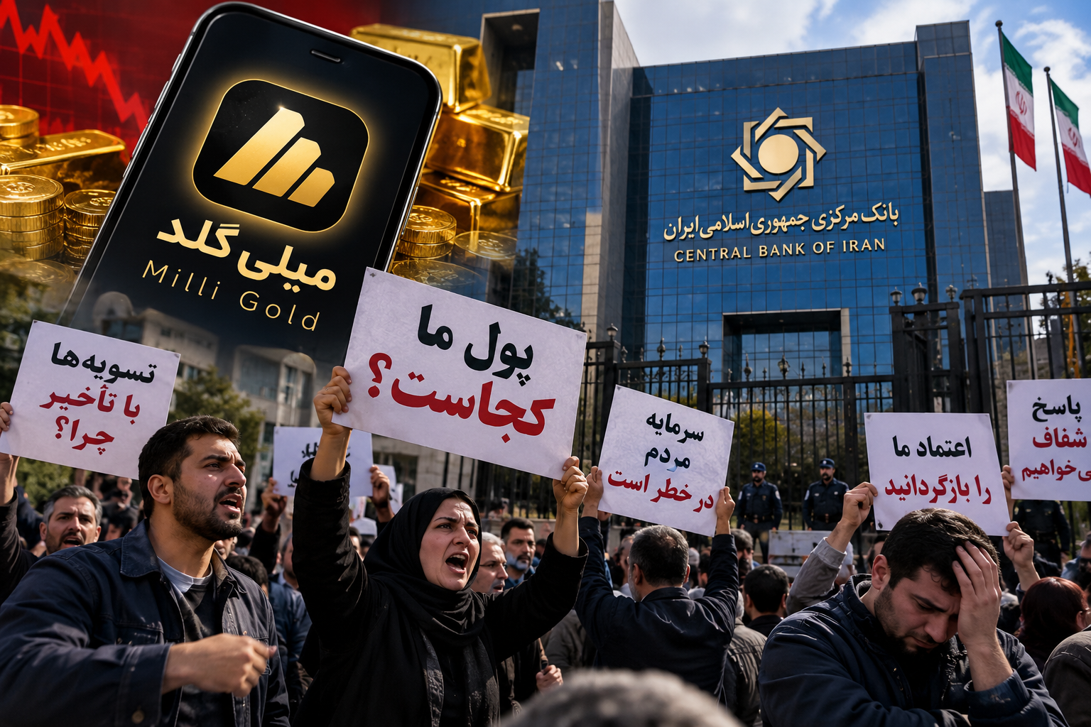 بانک مرکزی ادعای منتسبشده به میلی را تکذیب کرد؛ ۹۶۵ کیلو طلا همچنان در هالهای از ابهام بانک مرکزی ادعای منتسبشده به میلی را تکذیب کرد؛ ۹۶۵ کیلو طلا همچنان در هالهای از ابهام